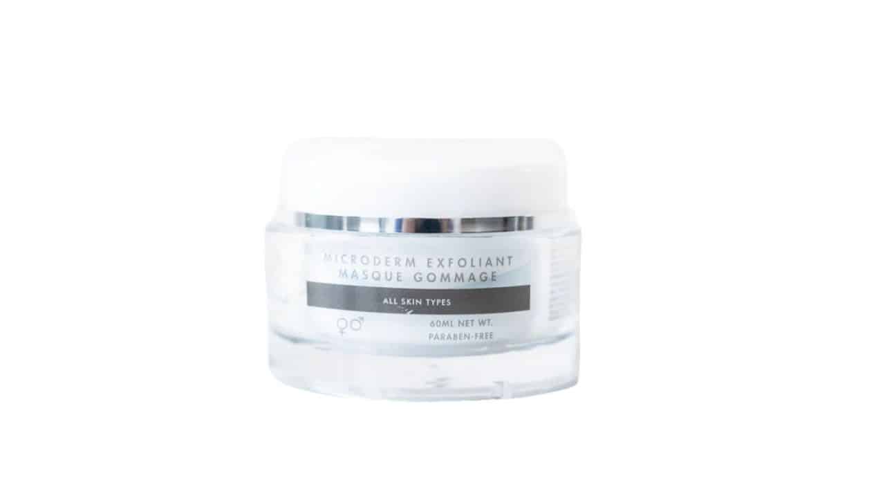 Microderm Exfoliant on display 